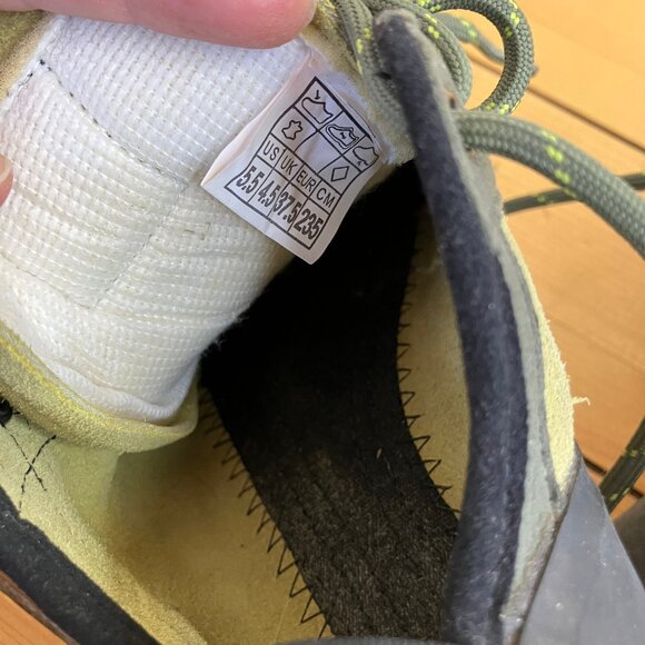 Evolv DeMorto Rock Climbing Shoes Lace-Up Black/Yellow Men's US Size 5.5 - Picture 11 of 12